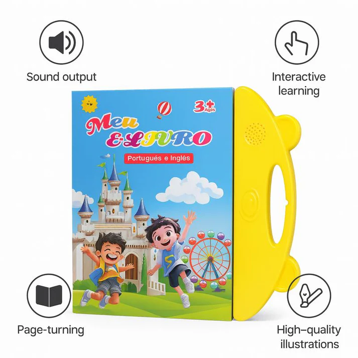 Livro Interativo Bilíngue Touch & Sound